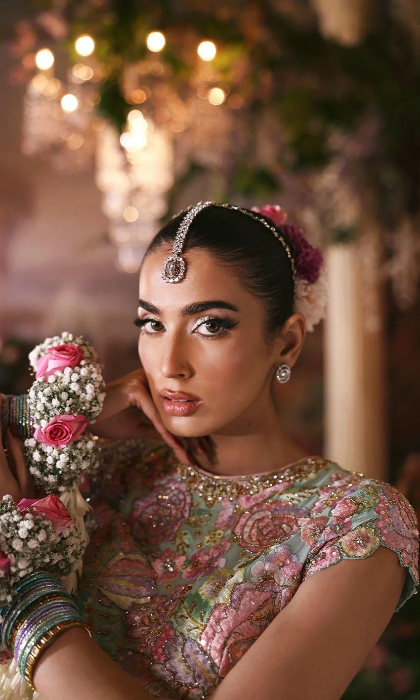 ROSE BUD - NOMI ANSARI pakistani fashion outfit with coordinated…